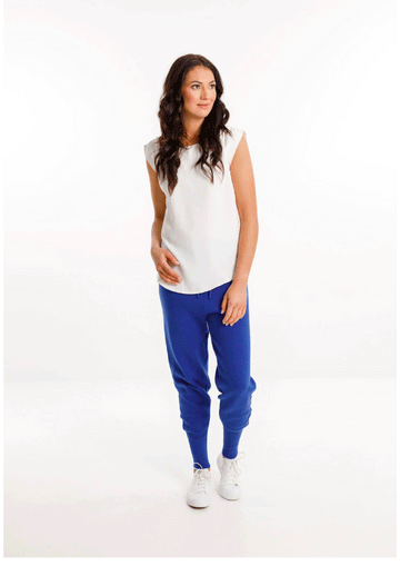 Homelee Knit Loungers - Santorini Blue